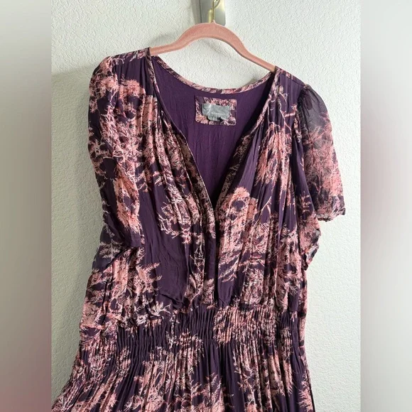 Anthropologie The Somerset Maxi Dress
Chiffon Edition Sz 3X - Picture 8 of 16